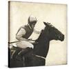 Vintage Equestrian - Done-null-Stretched Canvas