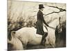 Vintage Equestrian - Piaffe-null-Mounted Giclee Print