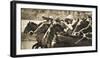 Vintage Equestrian - Post-null-Framed Giclee Print