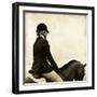 Vintage Equestrian - Ride-null-Framed Giclee Print