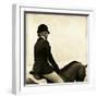 Vintage Equestrian - Ride-null-Framed Giclee Print