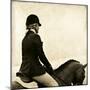 Vintage Equestrian - Ride-null-Mounted Giclee Print
