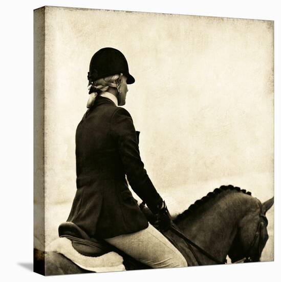 Vintage Equestrian - Ride-null-Stretched Canvas