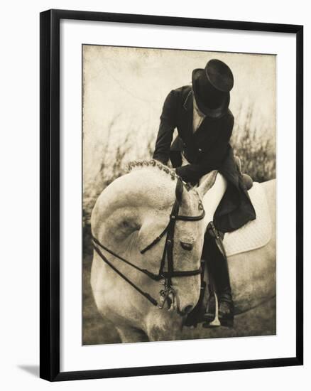 Vintage Equestrian - Transition-null-Framed Giclee Print