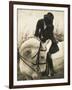 Vintage Equestrian - Transition-null-Framed Giclee Print