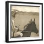 Vintage Equestrian - Wait-null-Framed Giclee Print