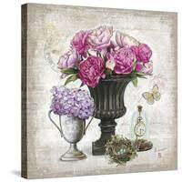 Vintage Estate Florals 1-Chad Barrett-Stretched Canvas