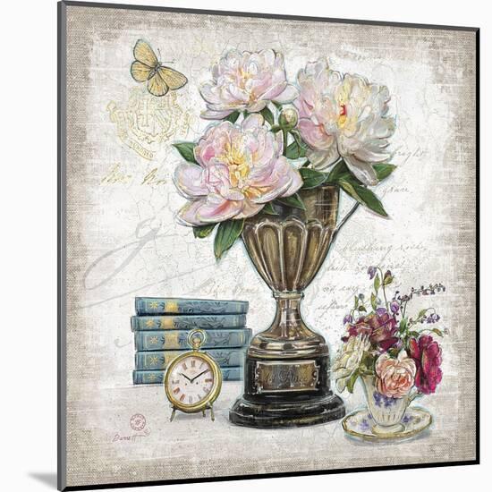 Vintage Estate Florals 2-Chad Barrett-Mounted Art Print