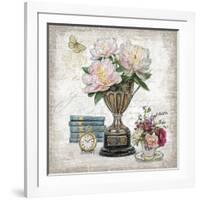 Vintage Estate Florals 2-Chad Barrett-Framed Art Print