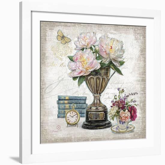 Vintage Estate Florals 2-Chad Barrett-Framed Art Print