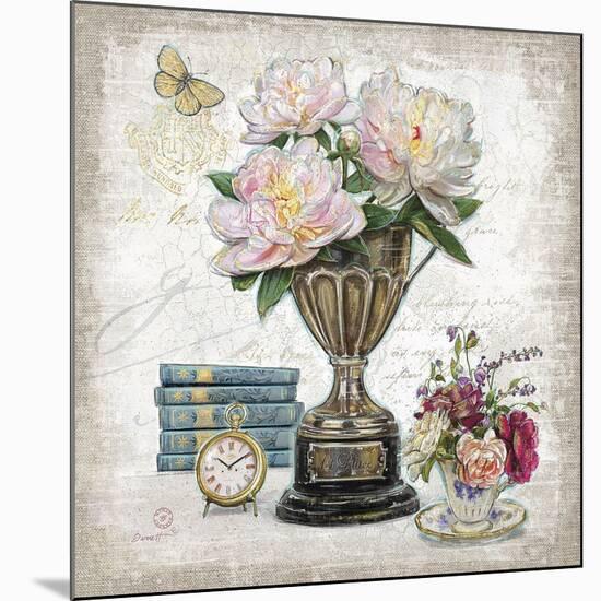 Vintage Estate Florals 2-Chad Barrett-Mounted Art Print