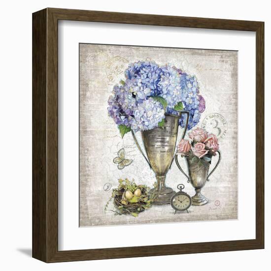 Vintage Estate Florals 3-Chad Barrett-Framed Art Print