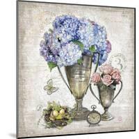 Vintage Estate Florals 3-Chad Barrett-Mounted Art Print