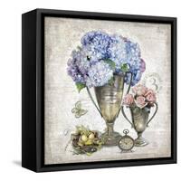 Vintage Estate Florals 3-Chad Barrett-Framed Stretched Canvas