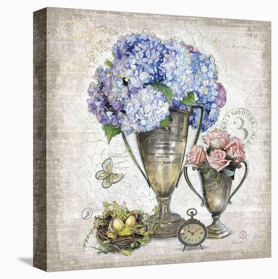 Vintage Estate Florals 3-Chad Barrett-Stretched Canvas