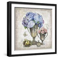 Vintage Estate Florals 3-Chad Barrett-Framed Art Print