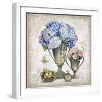 Vintage Estate Florals 3-Chad Barrett-Framed Art Print