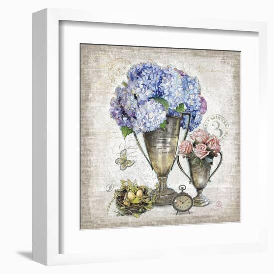 Vintage Estate Florals 3-Chad Barrett-Framed Art Print