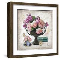 Vintage Estate Florals 4-Chad Barrett-Framed Art Print