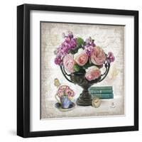 Vintage Estate Florals 4-Chad Barrett-Framed Art Print