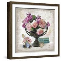 Vintage Estate Florals 4-Chad Barrett-Framed Art Print