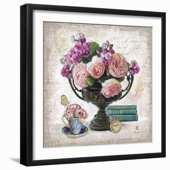 Vintage Estate Florals 4-Chad Barrett-Framed Art Print