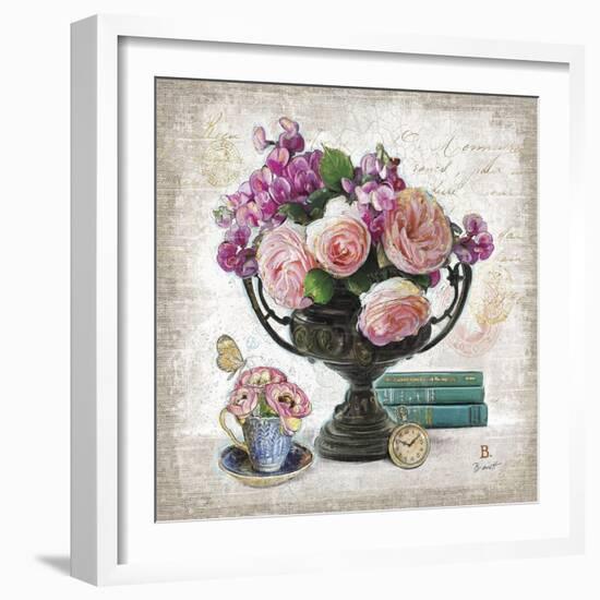 Vintage Estate Florals 4-Chad Barrett-Framed Art Print