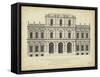 Vintage Facade I-H. Hulsbergh-Framed Stretched Canvas