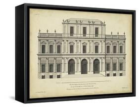 Vintage Facade I-H. Hulsbergh-Framed Stretched Canvas