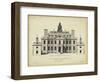 Vintage Facade III-H. Hulsbergh-Framed Art Print