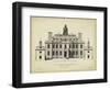 Vintage Facade III-H. Hulsbergh-Framed Art Print