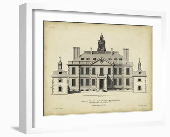 Vintage Facade III-H. Hulsbergh-Framed Art Print