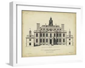 Vintage Facade III-H. Hulsbergh-Framed Art Print