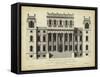 Vintage Facade VI-H. Hulsbergh-Framed Stretched Canvas