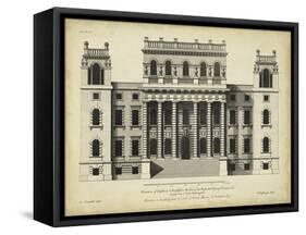 Vintage Facade VI-H. Hulsbergh-Framed Stretched Canvas