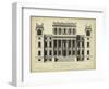 Vintage Facade VI-H. Hulsbergh-Framed Art Print