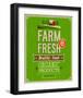 Vintage Farm Fresh Poster-null-Framed Art Print