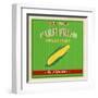 Vintage Farm Fresh Sweet Corn Poster-radubalint-Framed Art Print