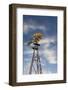 Vintage Farm Windmills at Sunset, Elk City, Oklahoma, USA-Walter Bibikow-Framed Photographic Print