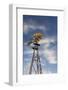 Vintage Farm Windmills at Sunset, Elk City, Oklahoma, USA-Walter Bibikow-Framed Photographic Print