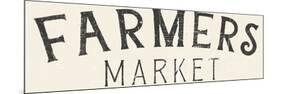 Vintage Farmers Market Sign-Wild Apple Portfolio-Mounted Premium Giclee Print