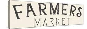 Vintage Farmers Market Sign-Wild Apple Portfolio-Stretched Canvas