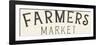 Vintage Farmers Market Sign-Wild Apple Portfolio-Framed Art Print