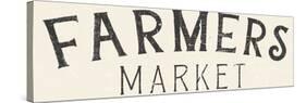 Vintage Farmers Market Sign-Wild Apple Portfolio-Stretched Canvas