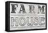 Vintage Farmhouse Sign I-June Vess-Framed Stretched Canvas