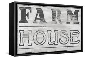 Vintage Farmhouse Sign I-June Vess-Framed Stretched Canvas