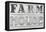 Vintage Farmhouse Sign I-June Vess-Framed Stretched Canvas