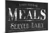 Vintage Farmhouse Sign IV-June Vess-Mounted Premium Giclee Print