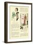 Vintage Fashion Accessories-null-Framed Art Print