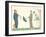 Vintage Fashion Illustration-null-Framed Art Print